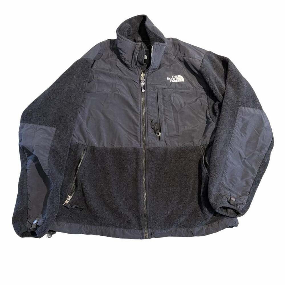 The North Face Denali Fleece Jacket Size M Black Polartec Full Zip